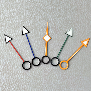 GMT表针手表配件带蓝色夜光表针适合NH34机芯