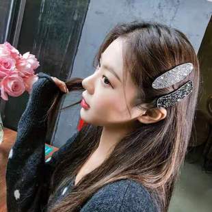 碎发夹子头饰发夹侧边女发卡后脑勺刘海韩国ins卡子网红BB夹边夹