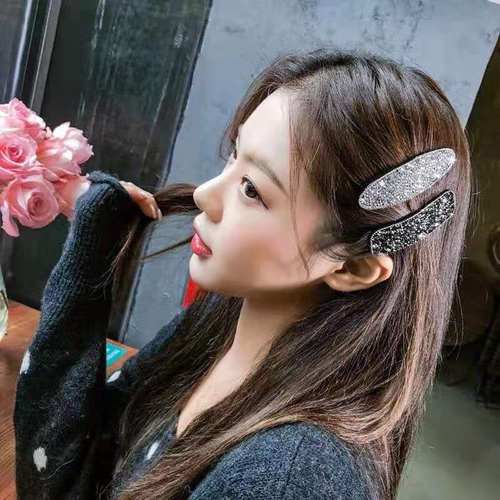 ins侧边刘海韩国网红发夹子