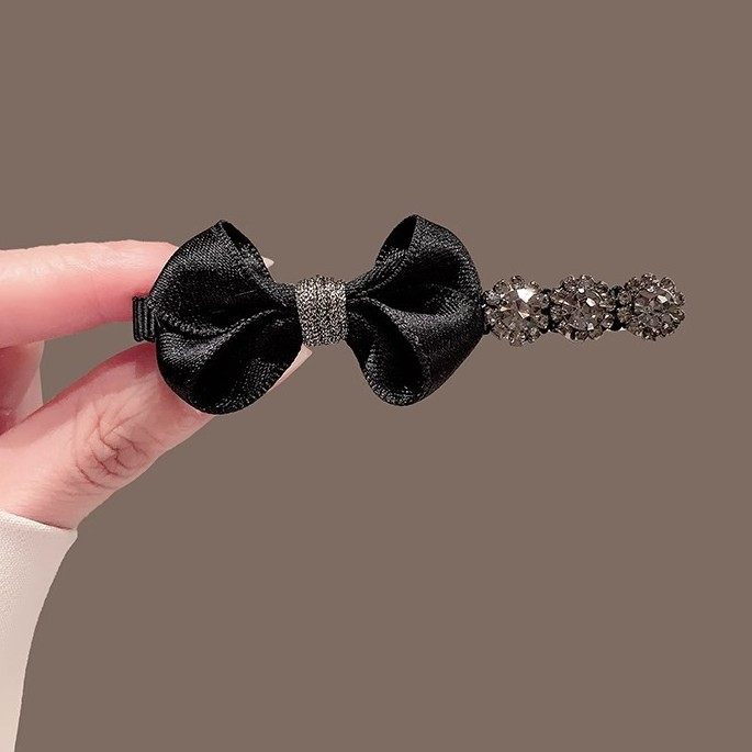闪钻蝴蝶结鸭嘴夹奢华高端发夹头饰发卡女士洋气刘海侧边碎发夹子,饰品/流行首饰/时尚饰品新,民族风发饰,淘宝优惠券,粉丝福利购,淘宝优惠卷