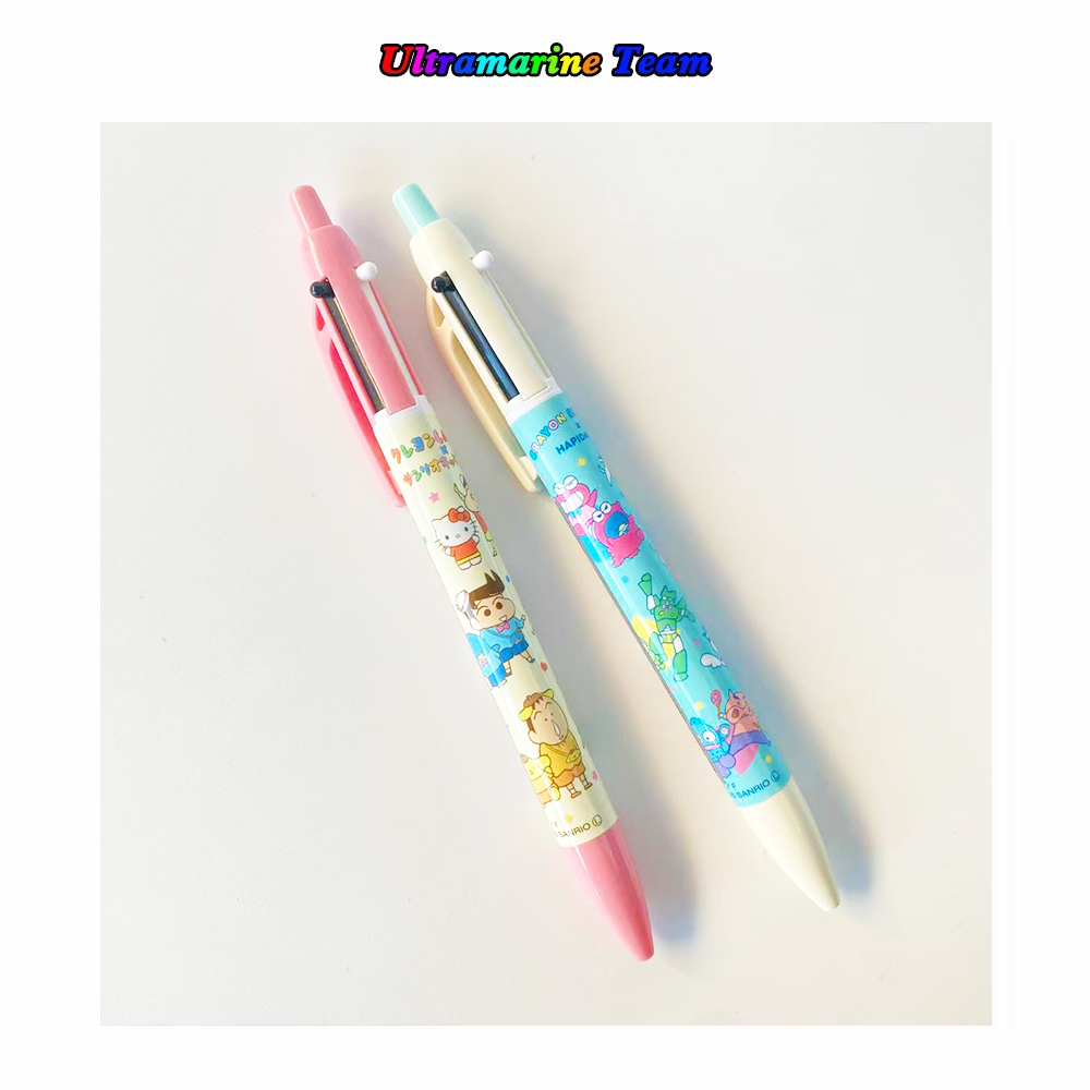 三丽鸥双叶社联名 HelloKitty 小新印花黑红双色圆珠笔自动铅笔,模玩/动漫/周边/娃圈三坑/桌游,动漫挂件/文具,淘宝优惠券,粉丝福利购,淘宝优惠卷