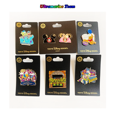 日本东京迪士尼  徽章合辑 唐老鸭巴斯光年米奇米妮怪兽公司噗噗