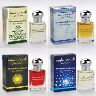 AL HARAMAIN 阿拉伯香水纯精油口袋淡香水无酒精花香乌木香调15ml