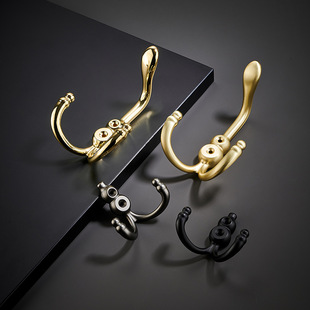 家用挂衣钩墙壁门后卧室门上入户门玄关衣服帽挂衣架挂钩现代简约