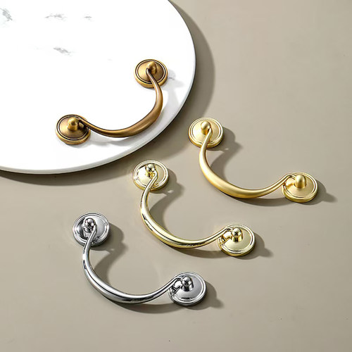 法式仿古奶油风柜门把手