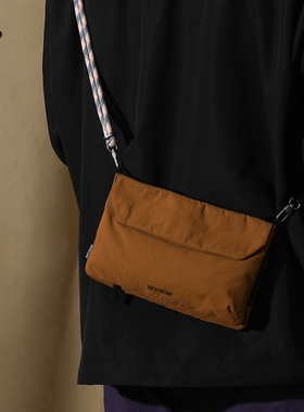 OCE GEAR日系斜挎包户外休闲轻量化多功能单肩小挎包防盗刷证件包