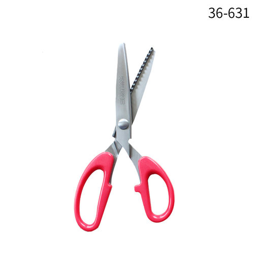 日本进口可乐（CLOVER）高级花边剪刀 牙剪 36-629/631/633
