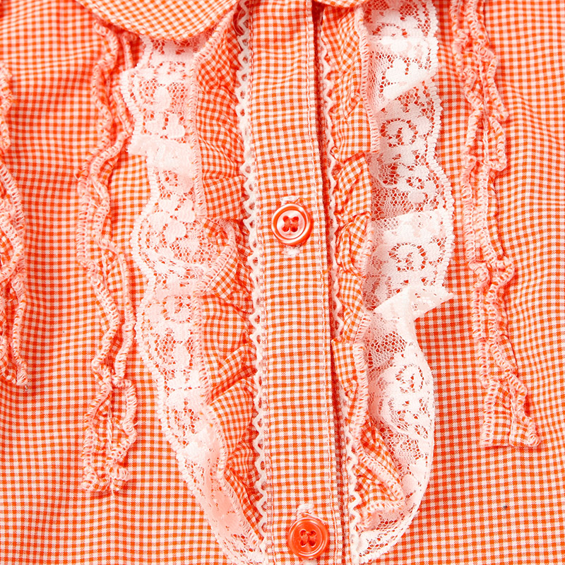 Chemise fille ANNIL à manche longue - Ref 2088956 Image 4