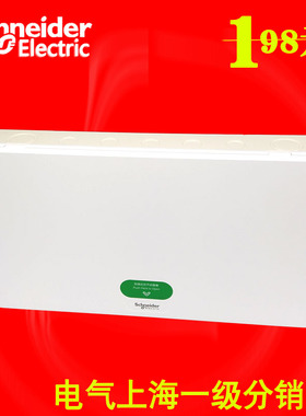 施耐德20回路配电箱TLA20B白色暗装 天朗20位强电箱 新款现货出售