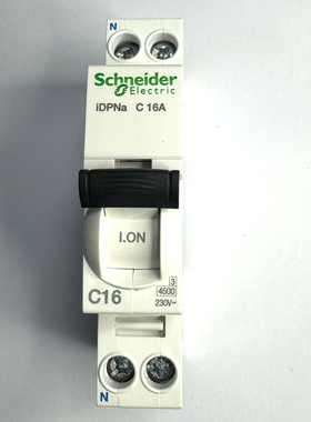 施耐德A9系列DPN10A 16A20A25A32A40A小型断路器1P+N正品带防伪码