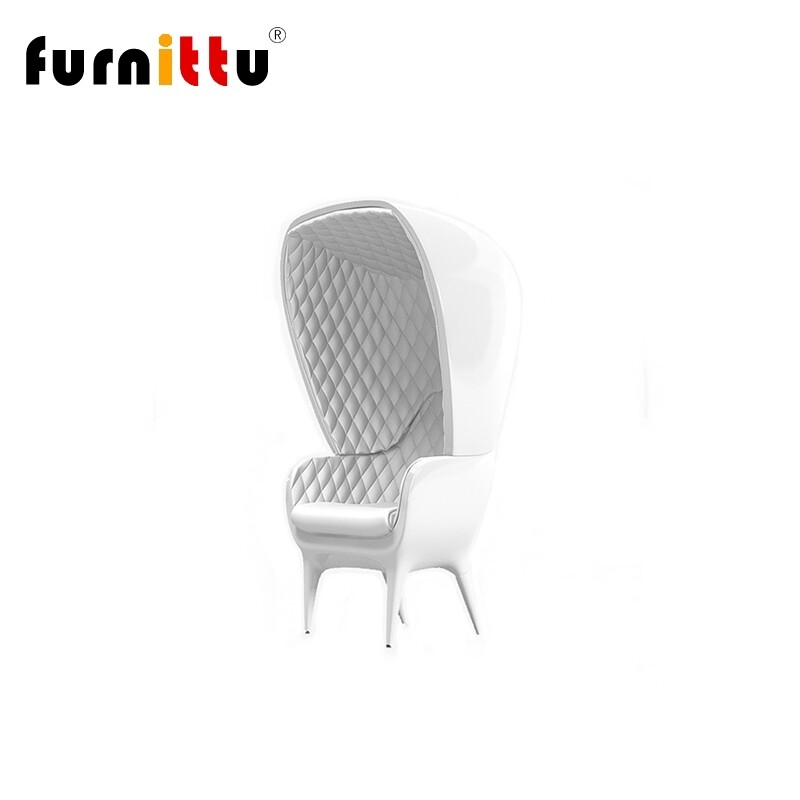 furnittu设计师家具 poltronas showtime armchair/ 玻璃钢休闲椅 - 实物图