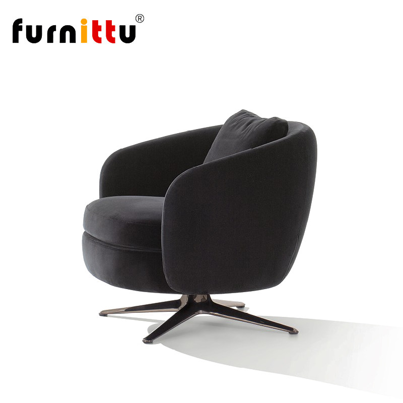 furnittu意式极简沙发椅
