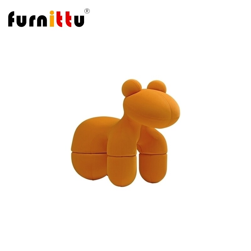 furnittu创意设计师家具 pony chair小马椅 玻璃钢儿童玩具马仔椅