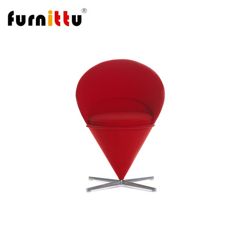 furnittu羊绒布艺沙发椅