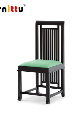 furnittu创意设计师家具北欧轻奢实木614c00nley/614子孔利椅