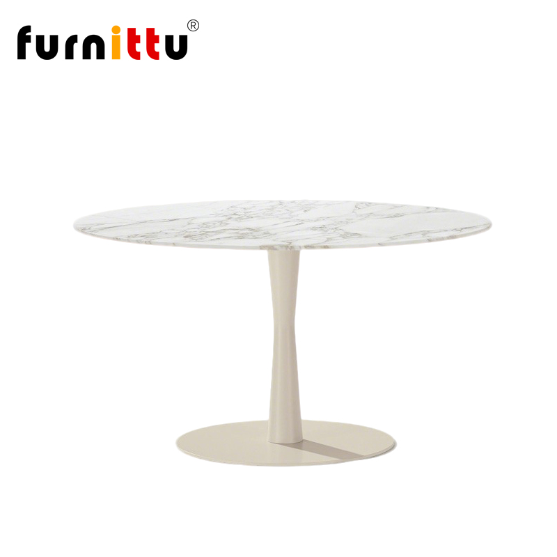 furnittu创意设计师家具意式极简样板间客厅圆桌FLUTE/长笛小桌子