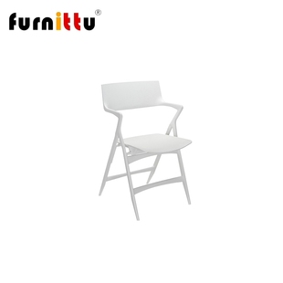 folding furnittu经典 dolly 塑料餐椅 设计师家具 chair多莉折椅