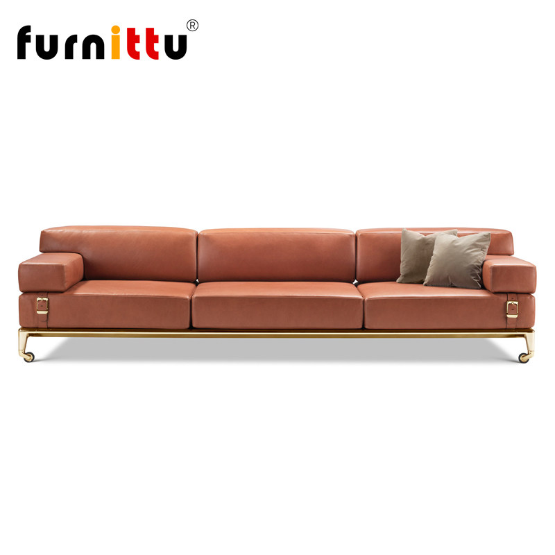 furnittu设计师家具Ghidini北欧极简商务会客洽谈Shaker Sofa沙发