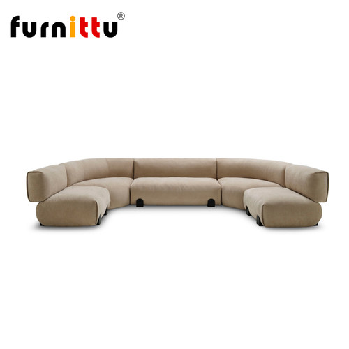 furnittu转角沙发意式极简