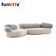 furnittu设计师家具艺术设计卵石碎石沙发Pebble Rubble模块沙发
