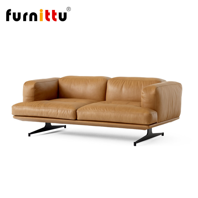 furnittu设计师家具意式轻奢小户型阳台真皮InlandAV23多人位沙发,住宅家具,皮艺沙发,淘宝优惠券,粉丝福利购,淘宝优惠卷