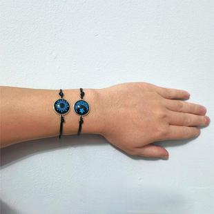 情侣夜光感应手链学生闺蜜异地恋创意手绳礼物