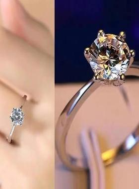 合金戒指 精致戒指开口可调节韩版情侣百搭时尚戒指时髦优雅轻奢