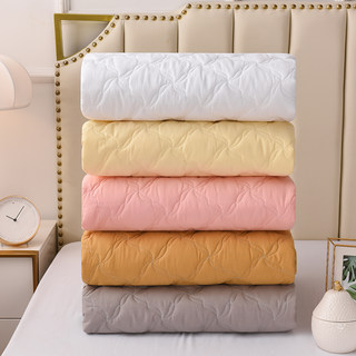 全棉床笠单件100%纯棉夹棉席梦思保护套加厚防滑床垫套可拆卸床罩