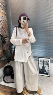 6638欢喜春夏新款 防晒T恤女显瘦 慵懒休闲风宽松百搭长袖