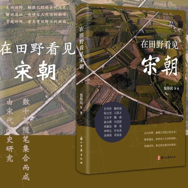 在田野看见宋朝 由宋代历史研究的数十篇随笔集合而成通过田野寻访从另一个角度讲述宋代历史文化 历史文学书籍 浙江古籍出版社