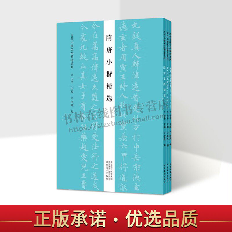 历代小楷隋唐名品精选系列（全3册）唐人写经小楷精选字帖作品集书籍书法专业书法爱好者初学者辅导班教师用书 河南美术出版社