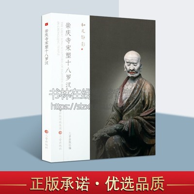 崇庆寺宋塑十八罗汉 和光静影 厉晋春摄影 十八罗汉造像 宋代艺术雕塑摄影图册 雕塑作品赏析阅读书籍 文物考古读物 三晋出版社