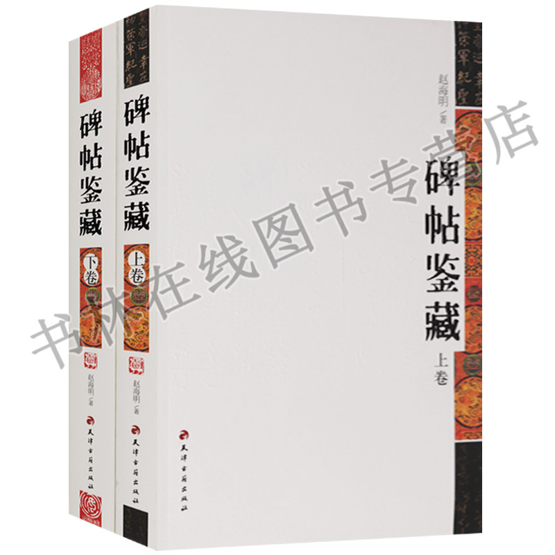 碑帖鉴藏 2册 石鼓文泰山刻石琅玢刻石摩崖刻石墓志铭法帖历代书法碑帖学文献研究书籍 天津古籍出版社