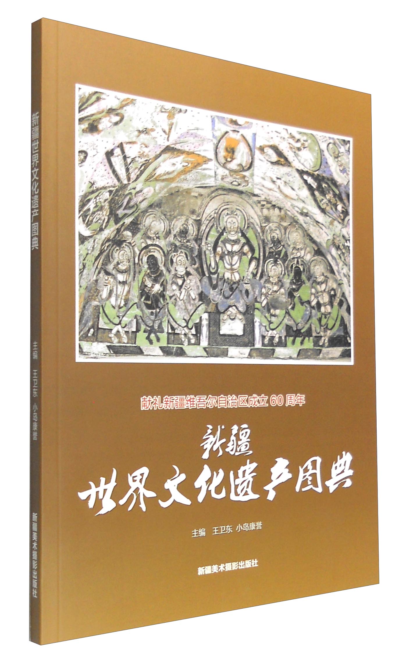 新疆世界文化遗产图典 文化类图书 世界文化遗产历史价值 丝绸之路新疆文化遗产介绍 新疆美术摄影出版社