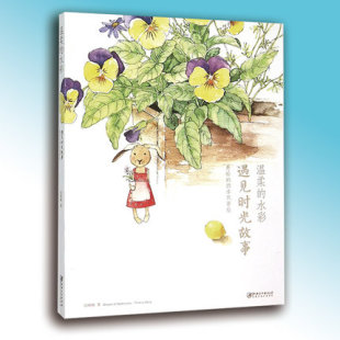 彩铅和水彩画 花卉风景题材 江西美术出版 正版 水彩基础 水彩遇见时光故事 温柔 水彩技法书 常用技法与作品欣赏 社