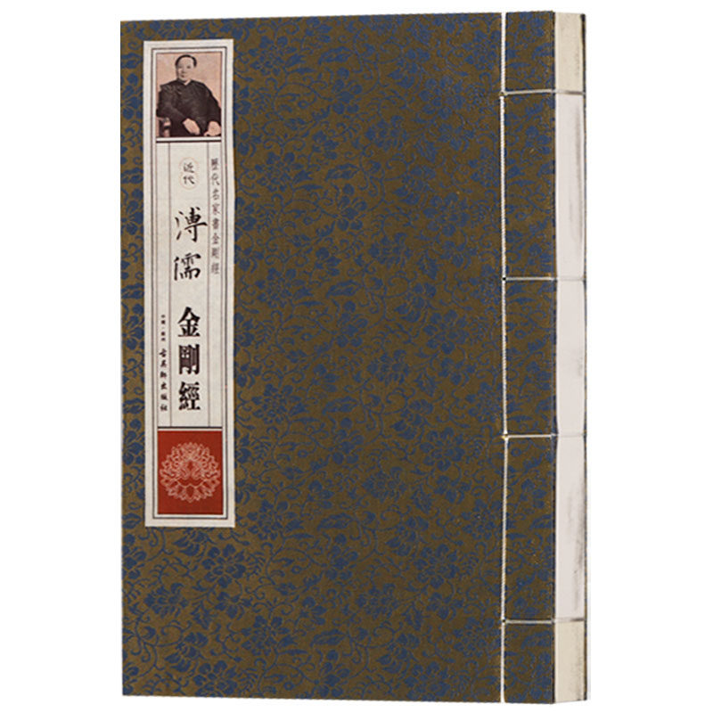 溥儒小楷金刚经楷书法帖 著名书画家与张大千齐名 毛笔书法字帖中国书法大全入门自学技法临摹临习书籍 古吴轩出版社