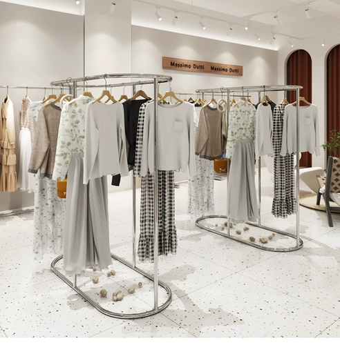 Стенд из нержавеющей стали, вешалка, детская одежда