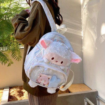 轻便逛街甜妹书包外出旅游卡通包