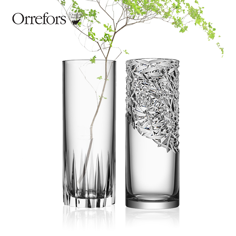 瑞典进口水晶玻璃精致花器