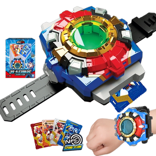 炫卡斗士召唤器第三季手表炫蓝闪电变形变身器男孩卡牌战士玄金刚