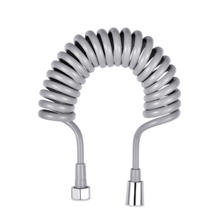 马桶喷枪加粗伸缩水管电话线弹簧水管妇洗器进冷热水淋浴花洒软管