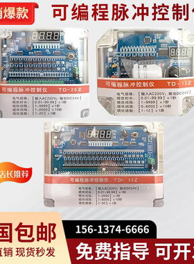可编程脉冲控制仪TD-8Z/10/12Z/20Z/L离线除尘器脉冲阀气缸控制器