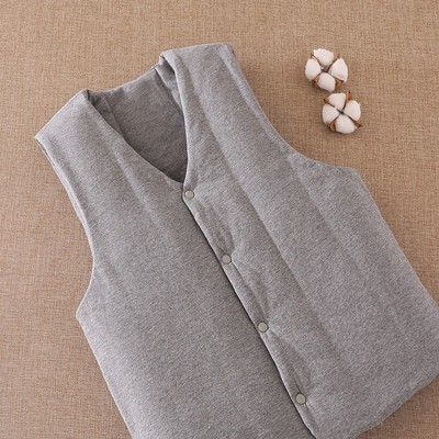 棉花中老年爸爸保暖马甲男士加厚内外穿马夹背心内胆爷爷坎肩冬