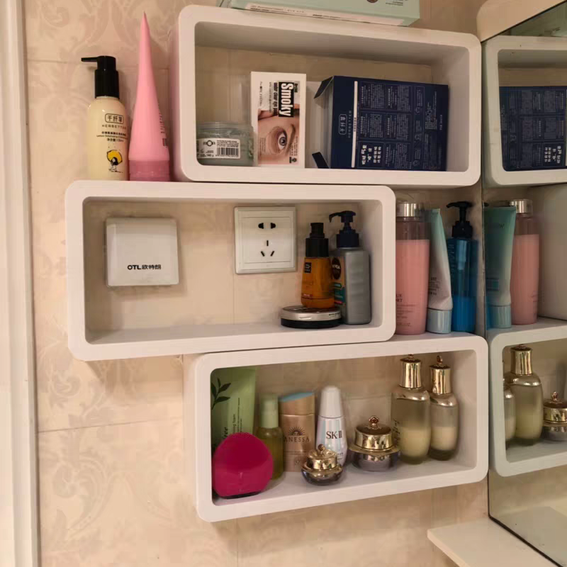 免打孔壁挂洗漱台墙上神器置物架