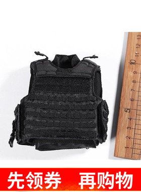 DID 1/6 特警 LAPD SWAT 1.0 黑色特警战术背心 现货
