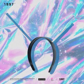 房东 猫同款 赛博朋克科幻风机器人发卡天线发箍头饰机能风配饰