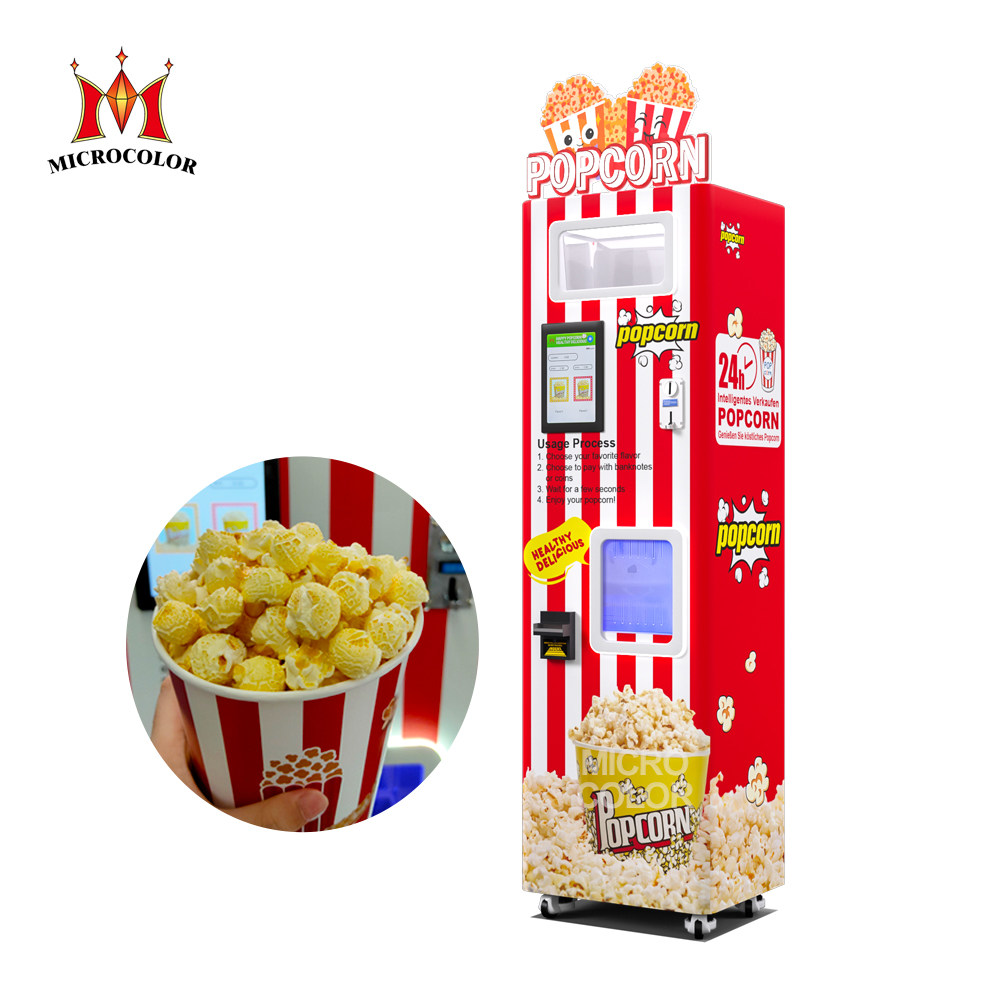 Microcolor触摸屏自动售卖爆米花