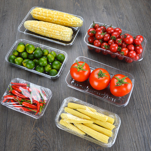 喇叭花一次性塑料托盘盘