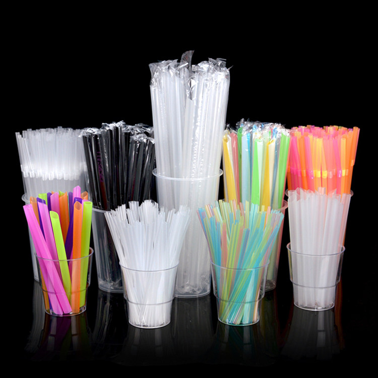 喇叭花20/25cm单支包装珍珠咖啡一次性纸吸管冰沙饮料PLA吸管散装,餐饮具,吸管,淘宝优惠券,粉丝福利购,淘宝优惠卷