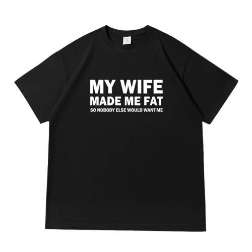 MYWIFEMADEMEFATT恤
